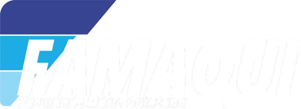 Logotipo da Famaqui, Faculdade Mario Quintana.